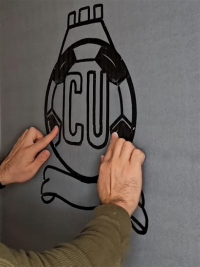 Cambridge United FC Logo Design by Two Hands Drawing