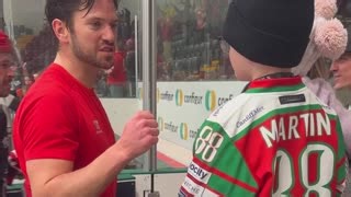 One lucky Devil 😈 #LetsGoDevils | The Cardiff Devils