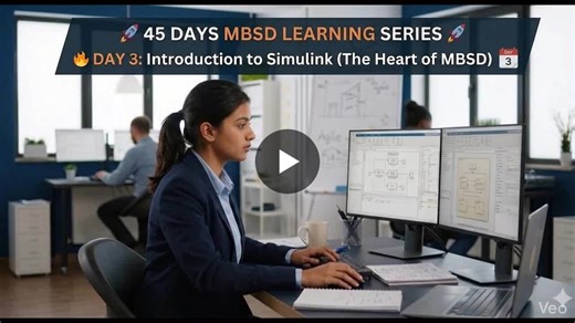 #mbsd #simulink #matlab #embeddedsystems #automotive #learningseries #careergrowth #growwithsrishti #45daysofmbsd #modelbaseddevelopment #mbd #interviewprepration #jobs #ev #adas #mathworks… | Srishti Sharma