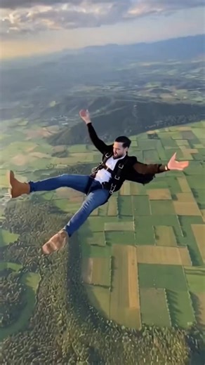 Extreme Hot Air Balloon Jump | Real POV Parachute Landing