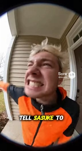 POV: Naruto checks every house for Sasuke. #naruto #anime #skit
