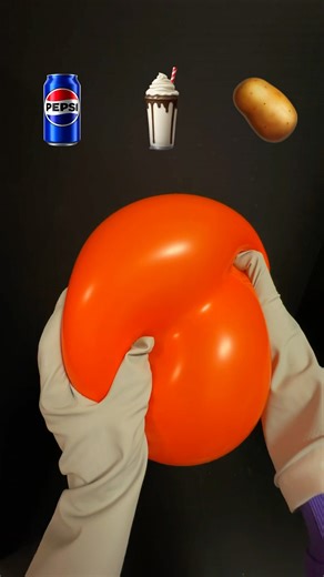 what’s inside the orange balloon? BALLOON SURPRISE 🫣😱