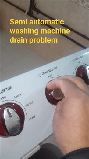semi automatic washing machine drain problem and solutions #tech, #technician#repairtrick#repairing