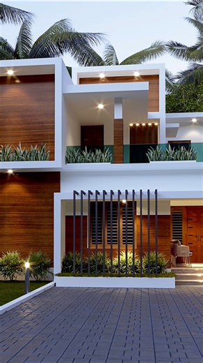 1.3M views · 34K reactions | New project contemporary home design #keralahomes #architecture #veedu #modernhome #home #contemporary | Sajay Nv | Facebook