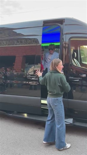 These boys had some style pulling up at the 4th grade dance 😍 #fyp #dance #boymom #raisingboys