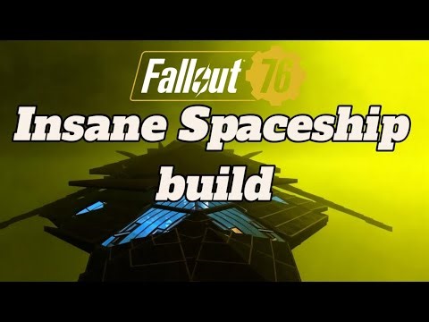 Best Subscriber Camp Yet? Spaceship Build Showcase! 🚀 #fallout76