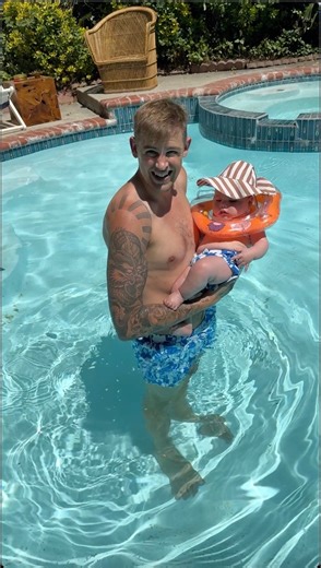 Parents test if baby floaty actually works! | Nick K