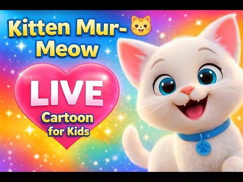 Kitten More-Meow cartoon for kids