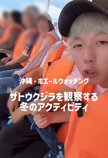 沖縄のホエールウォッチング体験