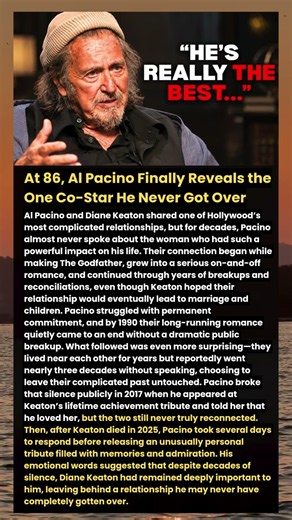At 86, Al Pacino Finally Reveals the One Co Star He Never Got Over#shorts