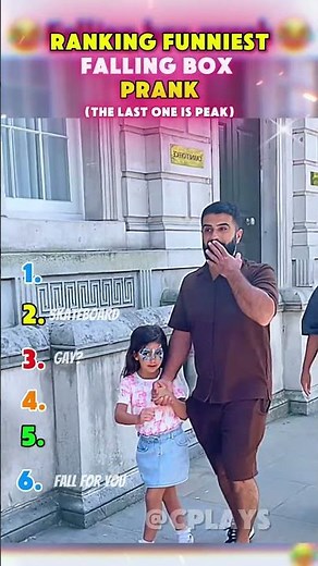 Ranking Funniest Falling Box Pranks