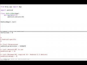 Kivy crash course 12: Using Android APIs