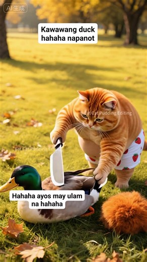 #cat #ducks #crazy #funnyreelsvideo | Bryan Talaba