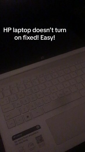 HP laptop doesn’t turn on fixed! Easy!