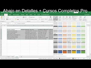 como convertir un rango de datos en formato de tabla de excel