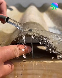 6.9M views · 3.3K reactions | Roof leaking fix method | Genius Cute | Facebook
