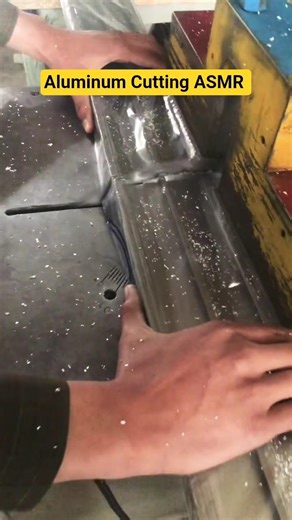 Satisfying Aluminum Cutting ASMR 😍✨ #Shorts #trending #viralshort