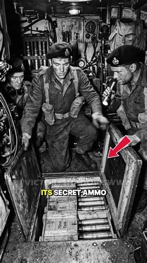 WWII’s Hidden Weapon The Panther’s Secret Ammo Compartment #shorts