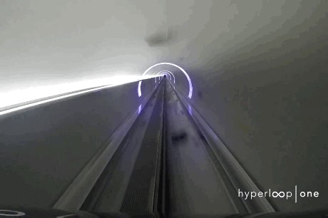 Hyperloop One's passenger pod takes its first ride