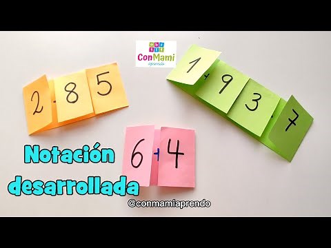 Estrategia para trabajar notación desarrollada