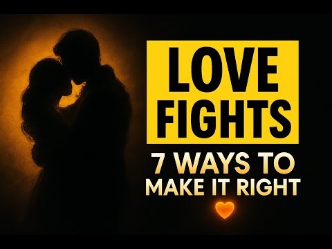 Love Fights: 7 Ways to Make It Right