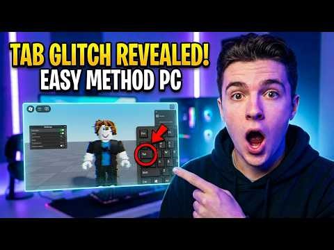 How to Trigger the Tab Glitch in Roblox on PC | Easy Method