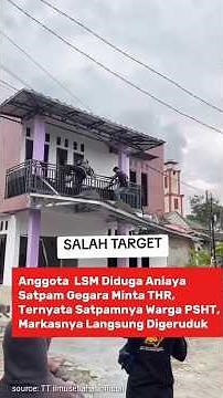 Tusuk Satpam SMKN 9, Eks Kantor LSM Geruduk