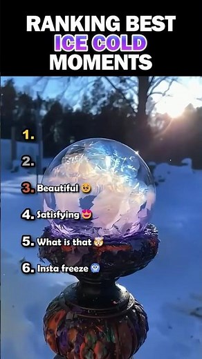 Ranking Best Ice Cold Moments🥶