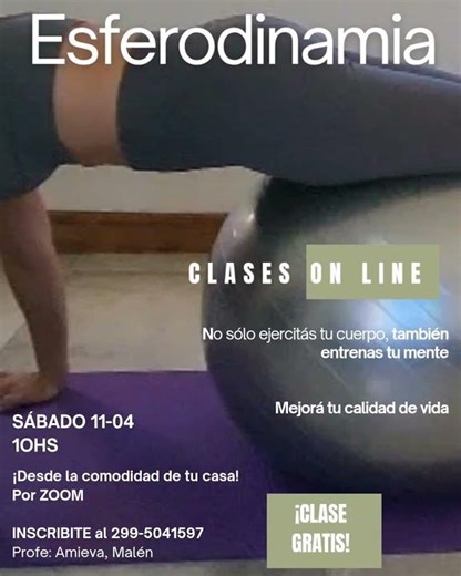 CLASE ON LINE DE ESFERODINAMIA#relajacion #esferodinamia #fitnessmotivation #clasesonline