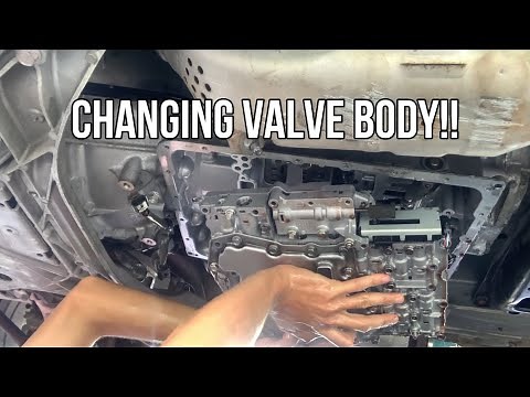How to change Infiniti G37/Q60 7AT Valve Body
