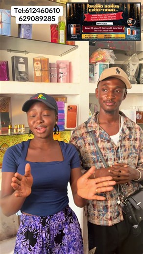 🎉 BONUS SPÉCIAL CLIENTS – JOUR DE L’ÉVÉNEMENT 🎉 Nous avons décidé de récompenser nos clients avec un grand bonus exceptionnel 🔥 ✅ À partir de 10 achats le jour de l’événement : 👉 Participation automatique à un tirage au sort immédiat 🎁 2 gagnants repartiront avec au choix : 📱 iPhone 17 mini (copie) ⌚ Apple Watch ✅ En plus, les 10 personnes ayant effectué ces achats seront automatiquement enregistrées pour le grand tirage final 🎊 🏆 À la fin des ventes : c'est a dire quand les 5000parfun f