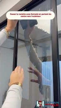 Comment poser un film pour fenêtre facilement | Tutoriel