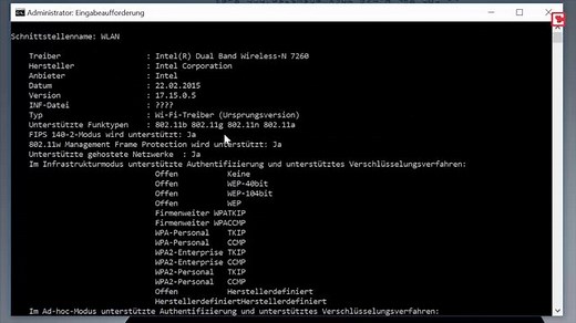 Die wichtigsten Befehle für die Kommandozeile