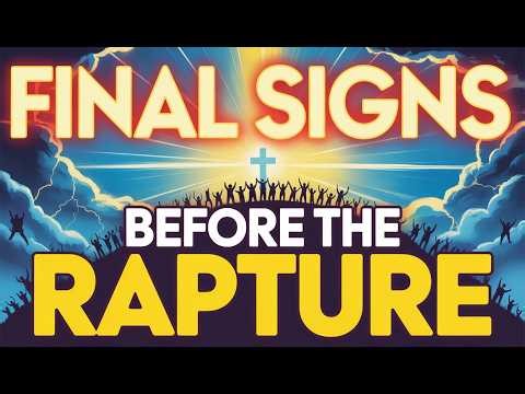The Final Signs Before the Rapture – Are You Seeing Them Biblical Wisdom