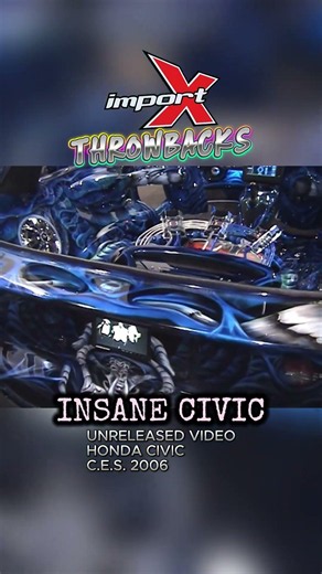 Insanely modified Honda Civic from 2006 #showcar #CarCulture #hondacivic #caraudio #viralreels