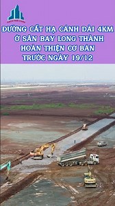 Đường Cất Hạ Cánh Dài 4km Ở Sân Bay Long Thành Hoàn Thiện Cơ Bản Trước Ngày 19/12