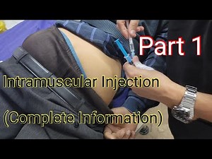 Intramuscular Injection Tutorial – Everything You Need to Know (Part 1)