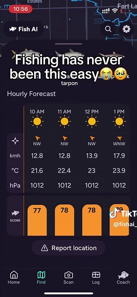 Fishing level: EZ mode 😂🎣 #Fishing #Fishai #fish #FishingHack #FishingWin #FYP