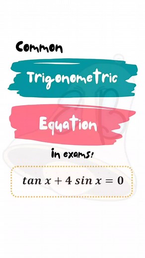 Trigonometric Equations Exam Tips and Solutions
