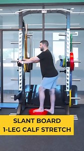 ⚡️Slant Board 1-Leg Calf Stretch Everyone loves a good stretch for...