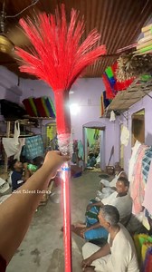 2.4M views · 13K reactions | Easy technique to make Plastic Waterproof Broom in Indian Village | Got talent India’s | Facebook