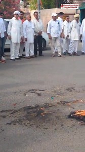 1M views · 10K reactions | खींवसर विधायक पुत्र अशोक डांगा,जगदीश बीड़ीयासर, विक्की सद्दावत ने विश्नोई समाज पर टिप्पणी का आरोप लगा किया हनुमान बेनीवाल का विरोध प्रदर्शन ! जलाया पुतला ! | Shree Veer Teja Digital Media | Facebook