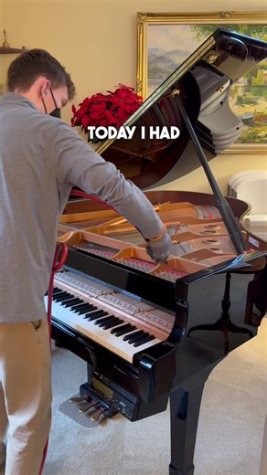 My least favorite part of my job (day 19) | piano with water