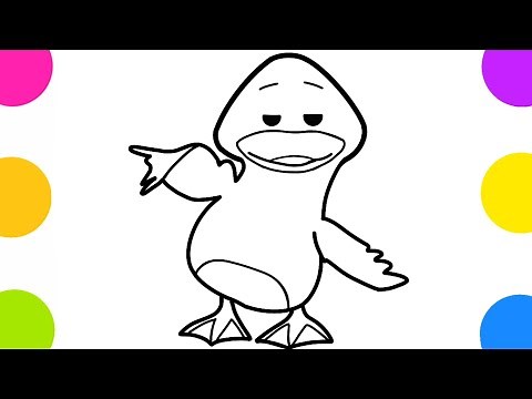 Desenhando - PATINHO VERDE DE BENTO E O TOTÓ!! Como desenhar o Patinho Verde de Bento e o Totó