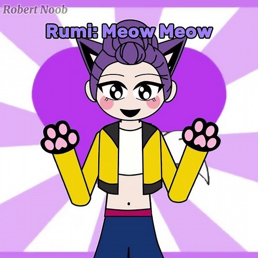 Meow Meow trend | Kpop Demon Hunter #shorts #fyp #trending #trend #memes #edit #kpop #sajaboys