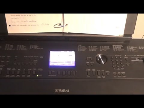 Yamaha DGX 660B Programming Tutorial walk thru