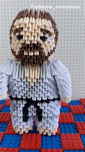 Origami Sensei karate #origami #animation #sensei #karate #shorts #shortvideo #tatami