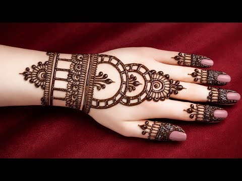 Easy Arabic Mehndi Designs Tricks 2026 | Front Hand Mehndi Design| Stylish mehndi for wedding