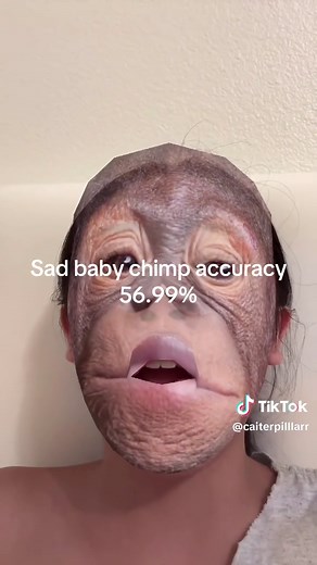 Adorable Sad Baby Chimp Singing