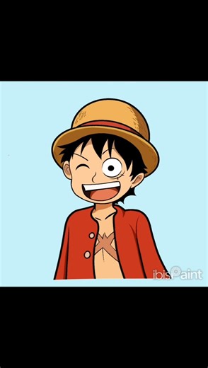 If you’re a One Piece fan, don’t scroll | Luffy | Digital Drawing | Digital Art For beginners#shorts